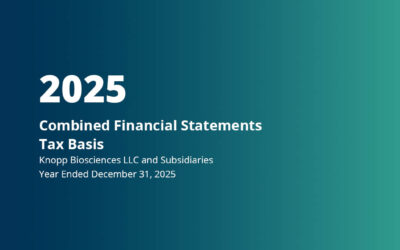 2025 – Year End Financial Statements